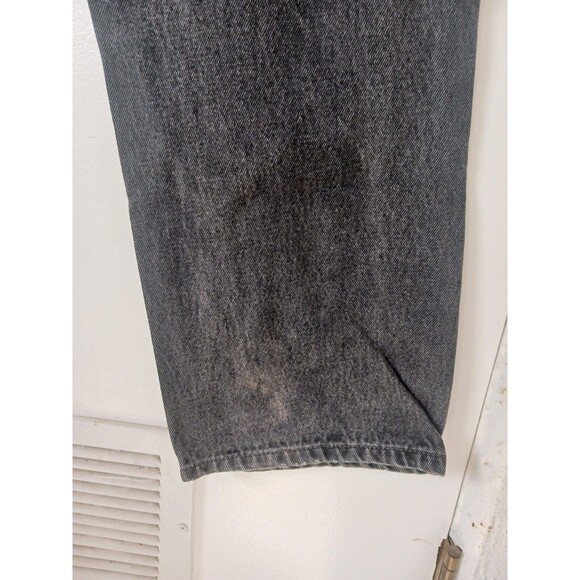 Levi's 505 Jeans Mens 38X32 Straight Leg Black Denim Fade - Picture 8 of 9